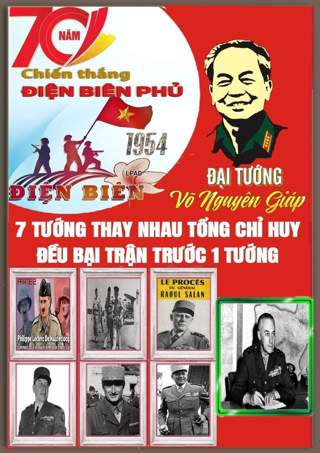 7 TƯỚNG THAY NHAU TỔNG CHỈ HUY  ĐỀU BẠI TRẬN TRƯỚC 1 TƯỚNG