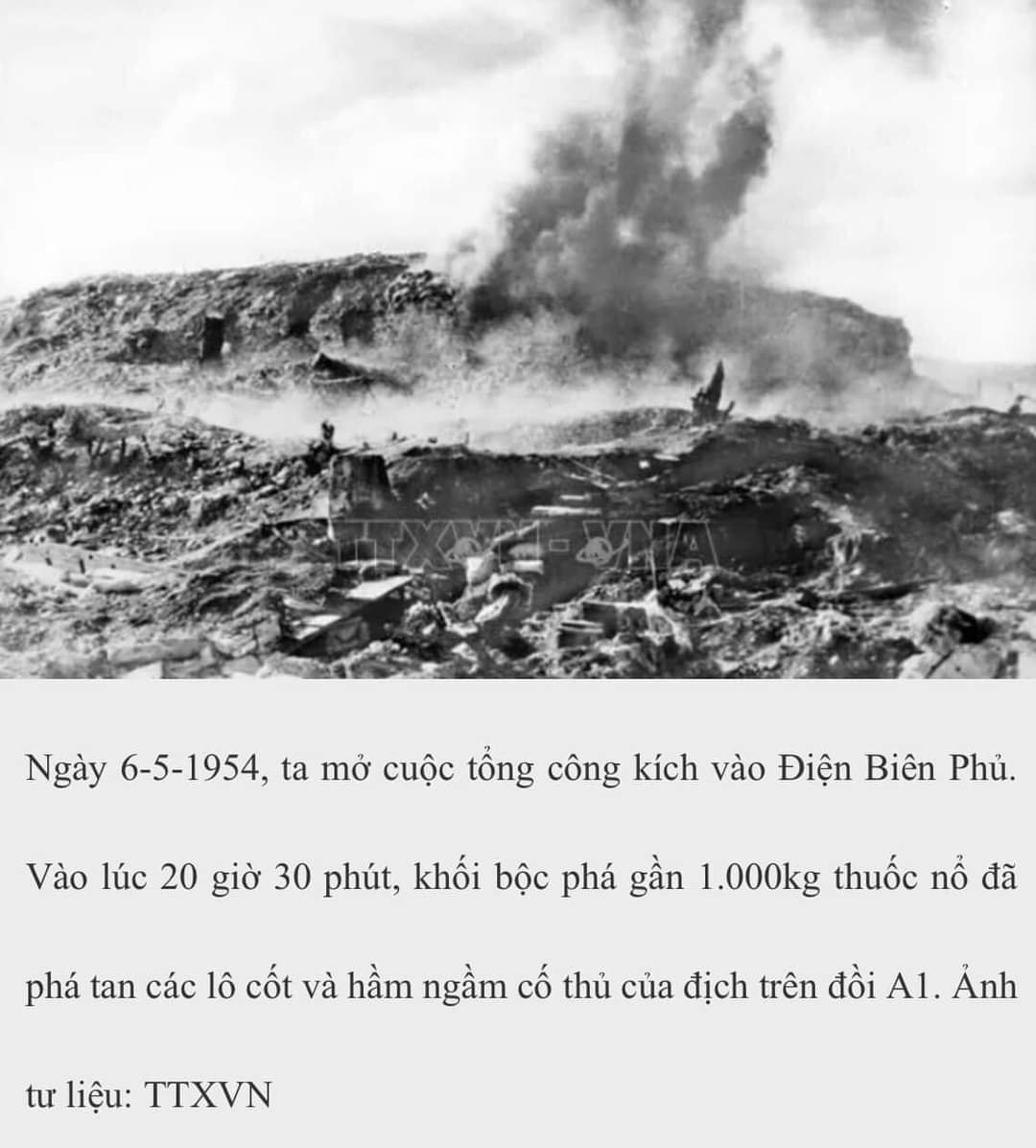 CHIẾN DỊCH ĐIỆN BIÊN PHỦ NGÀY 06/5/1954